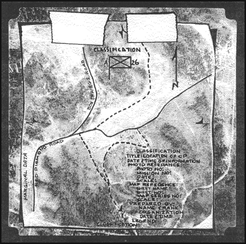 Figure 7-3. Photographic overlay with marginal information.